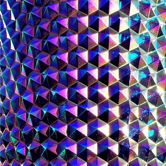 Starbucks Inspired 24oz Metallic Oil Slick Studded Tumbler - Picture 5 of 9